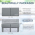 Shaju Elbow Set Bath Kneeler and Rest Pad for Baby Bathing Parents to Relieve Your Knee Pain. Baby Bath Kneeler