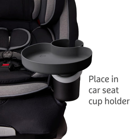 Grey Toddler Carseat Tray - Mess-Free Snacking Solution for Road Trips