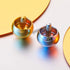 2 Pieces Metal Spinning Top Kids Aluminum Top Spinner Top Physics Toy Gyroscope Stainless Steel Educational Toys