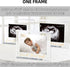 DEYIXUN Acrylic Ultrasound Picture Frame, Bright Photo Frame, Sonogram Love at First Sight Baby Keepsake Baby