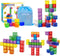 1.38 inch Magnetic Blocks Toddler Toys, 30pcs Translucent Building Blocks for Ages 2-7, Preschool STEM Montessori Toys