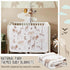 47 47 Inch SmoothNovelty Safari Animal Muslin Blanket x Warm Soft Cotton Muslin Swaddle Blanket Nursery Swaddling Wrap