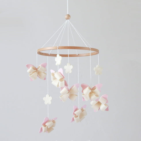 Butterfly Crib Mobile Butterfly Mobile for Crib Baby Mobile for Girls Nursery