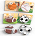 Wooden Puzzles for Toddlers 2-4, Sports Puzzles, Wood Toys for Kids, Basketball, Football, Baseball, Soccer Puzzle