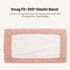 2 Pack, Konssy Waterproof Muslin Changing Pad Cover Quilted Cotton Fitted Diaper Chang Table Cover, Soft Changing Pad