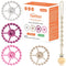 5 Pack Stylish Silicone Baby Teething Toys: 4 Teething Rings and Extra
