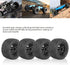 RC Tires, Replacement Plastic Frames 4Pcs Universal RC Wheel, Strong Cushioning Excellent Grip for Car Models