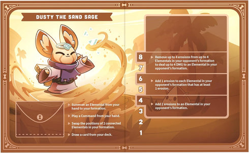 Command of Nature Expansion - Sand & Wind: A Competitive Strategic Deck-Building Card Game for 2-4 Players
