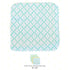 Spasilk Soft Terry Washcloth Wipes Set for Newborn Boys and Girls, Pack of 10 (Green Diamonds)