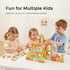 MEEYOO 100pcs 1-3, 1-3, Wooden Blocks for Toddlers Building Blocks for Toddlers Wooden Block for Baby Shower