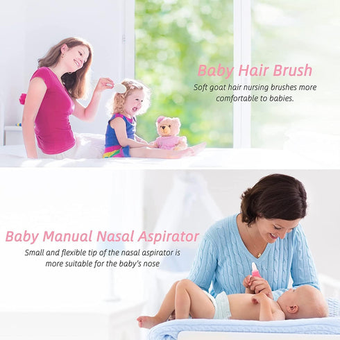 Baby Healthcare and Grooming Kit for Newborn Kids, 38PCS Upgraded Safety Baby Care Set, Infant Baby Care Products