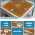 31.5 Inch Mahjong Mat, Non-Slip Noise Reducing Game Mat, Mahjong Table Mat,Mahjong Mat with Cloth Bag and Carton