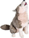 Wild Republic Howling Wolf Plush Toy, Stuffed Animal Gifts for Kids, Little Biggies, 26 Inches