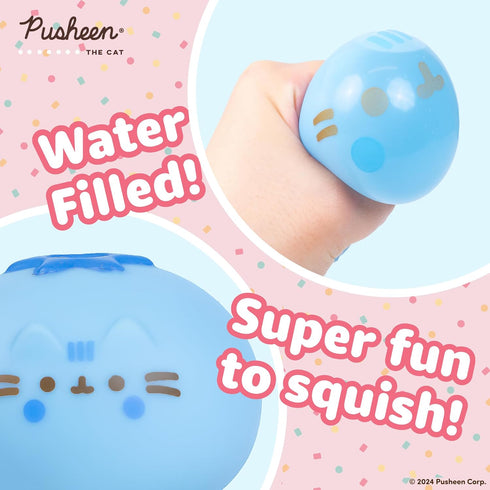 Hamee Pusheen The Cat Surprise Blind Capsule - Fruits Series Cute Water Filled Squishy Toy