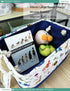 FANKANG Rectangular Laundry Basket, Nursery Storage Fabric Bin, Gift Baskets (Animals)