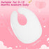 Tatuo 10 Pieces Muslin Baby Bibs Cotton Burping Cloth Bulk Adjustable Newborn Bandana Drool Bibs for Baby Boy Girl