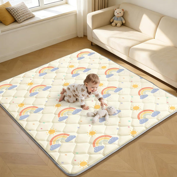 Baby Play Mats for Floor - 59" x 59" Thicken & Soft