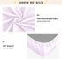 miaozhen 1 Pack 52x28 Cotton Baby Crib Sheets Ultra Soft Pink and Purple Deer Snowflake Muslin Toddler Crib Sheet