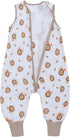 Miracle Baby Sleep Sack with Feet - 0.5 TOG 100% Breathable Cotton Wearable Blanket,