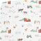Little Unicorn Premium Crib Sheet | Breathable & Super-Soft Muslin Fabric (Farmyard)