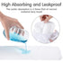 24 Pack 3 Cloth Diaper Inserts Reusable Newborn Layer Absorbent Breathable Cloth Diaper Inserts Overnight Microfiber