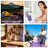 Universal Foldable Silicone Cup Holder Dual-Open Design fits Most Bottles&Cups.Leak-Proof, Food-Grade Silicone,Easy