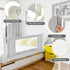 70'' BABY JOY Bed Rails for Toddlers, Extra Long, Height Adjustable Kids Rail Guard w/Double Safety Lock