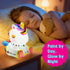 1200mAh 2 3-12+ EPUMP Paint Your Own Unicorn Lamp Kit - Rechargeable Night Light with Light Modes, Arts and Crafts