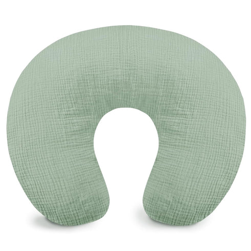 Hooyax Muslin Nursing Pillow Cover, Soft Breathable Feeding Slipcover for Breastfeeding Moms,