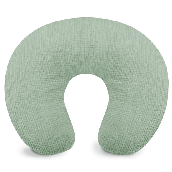Hooyax Muslin Nursing Pillow Cover, Soft Breathable Feeding Slipcover for Breastfeeding Moms,