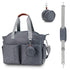 S1,S2 Breast Pump Bag - Baby Diaper Tote Bag with Laptop Sleeve and Insulation Pocket, Fit Most Breast Pumps Like