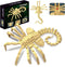 Xenomorph Facehugger Action Figure Building Kit, Compatible with Lego, Cool Halloween Horror Toys for Adults and Boys