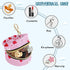Cherry Round Pacifier Storage Case with Zipper, Portable Pacifier Case for Travel, Diaper Bag & Purse, Pacifier