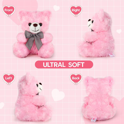 8 3+, Mothers Day Bear Gifts for Mom, Pink Teddy Bear Stuffed Animal, Valentines Day Gifts for Kids, Bear Gifts