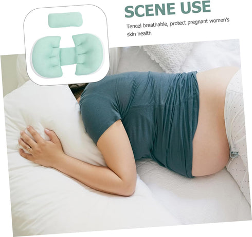 MERRYHAPY Adjustable Maternity Pillow for Back Support - Ergonomic Waist Relief