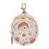 YETTASBIN Hedgehog Portable Pacifier Holder Case with Metal Hook Buckle & Zipper for