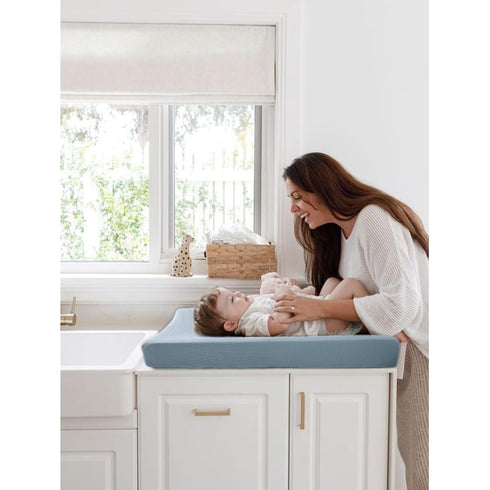 2 Pack MairMore Changing Pad Cover for Neutral Baby Muslin Soft Cotton Diaper Changing Table Pad Cover Changing Pad