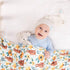 30 40 Inch Nialnant Highland Cow Blanket for Unisex Boys Girls, Baby Blankets Neutral, Super Soft Plush Personalized