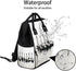 Hsnar Backpack Music Guitar Waterproof Diaper Bag Large Capacity Baby Bag with Stroller Straps, Multi-Pocket Diaper Bag