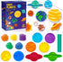 VConejo Color Dough Sets for Kids Ages 2-4 - Planets Theme Tool Set for Ages 4-8, 14 Piece Accessories