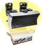 Ultimate Black Commentator Table Playset for Wrestling Action Figures