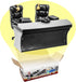 Ultimate Black Commentator Table Playset for Wrestling Action Figures