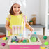 Food,44 Set 3 4 5 deAO Kitchen Toy Sink Toys with Cutting Food,Electric Dishwasher Playing Toy with Running Water, Role