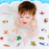 DOITEM 54 Pack Set, Assorted Mini Vinyl Plastic Ocean Sea Animal Figures Toy Realistic Under The Sea Life Figure Bath