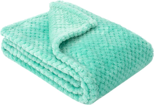 Fuzzy Blanket for Baby, Soft Warm Cozy Coral Fleece Toddler Receiving Blanket for Crib, Stroller, Travel (28Wx40L, XS-T