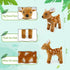 8 INCH,Plushies Stuffed Animals Toy Farm Animals Stuffed Animals for Girls Plush Toys Little Stuffed Animal, Cute