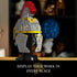 Set, (596PCS) Givenni Roman Centurion Helmet Building Build and Display, Collectible Roma Home Dcor, Gift Idea