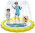 HITOP Kids Sprinklers for Outside - Splash Pad for Toddlers & Baby Pool 3-in-1 60" Water Toys
