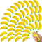 Jerify 100 Pcs Banana Stress Toys Stretchy Banana Fidget Toys Realistic Stretchy