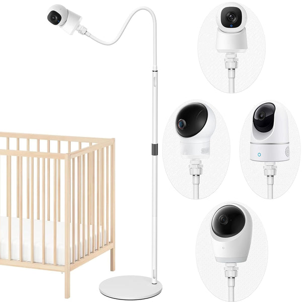 Derebir Baby Monitor Floor Stand Holder Mount Compatible with eufy E30 / E220